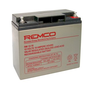 Remco RM12-18 Lead-acid battery 12V 18Ah