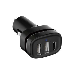 Alcapower AP3USB-TC Car Cigarette Lighter Charger 12V-24V 2 x USB A, 1 x USB C 950080