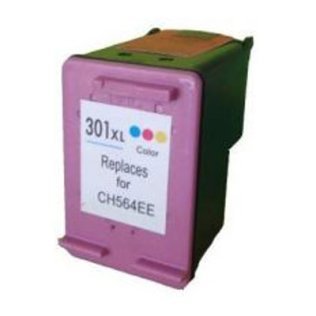 HP 3x7ml Tri-color Ink Cartridge Cyan, Magenta, Yellow compatible 1050,2050,2050S, 1000,3000.3050, J610A CH564EE