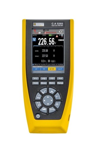 Chauvin Arnoux CA5293BT Multimetro Grafico a colori TRMS 200 kHz con Bluetooth e APP Android