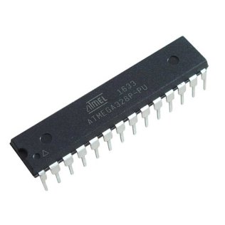 ATMEGA328P-PU Microcontroller 8bit 20MHz 32kB Flash PIDIP 28 pin ATMEL Microchip