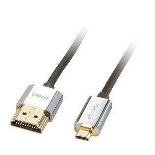 Lindy 41680 Cavo HDMI - Micro HDMI High Speed A/D 0,5m