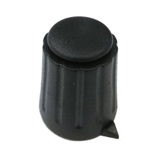 Black Knob Ø15mm with Needle Index Spindle Fixing