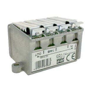 1-way splitter -14db Fracarro CD1-14 cod. 220814