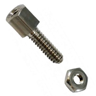 Screw UNC 4-40 10 mm thread for D-Sub connectors