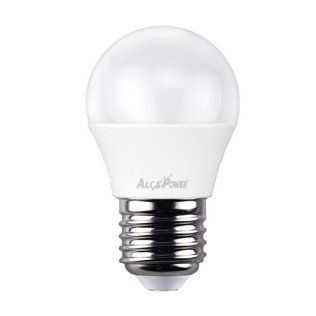 Mini LED Sphere Bulb 6W 230VAC E27 Natural White Light 4000K 470lm