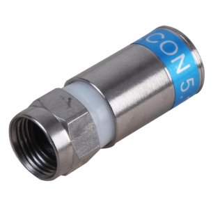 Compression F connector for cable 6,8 mm Cabelcon F-56-CX3 5,1