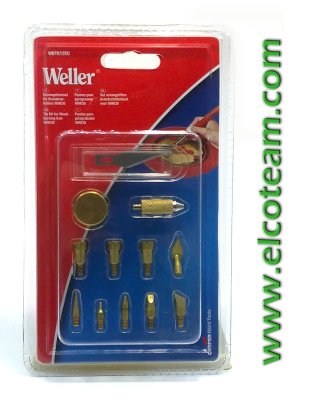 Punte di ricambio per Pirografo WELLER WHK 30EU - Kit 12 pezzi 