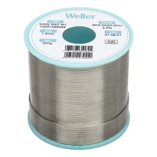 Weller WSW 1mm Tin SAC M1 500g