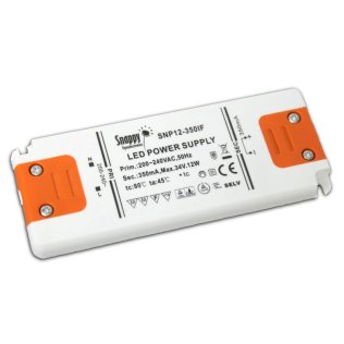 Driver for LED 12W 350mA constant current Snappy SNP12-350IF
