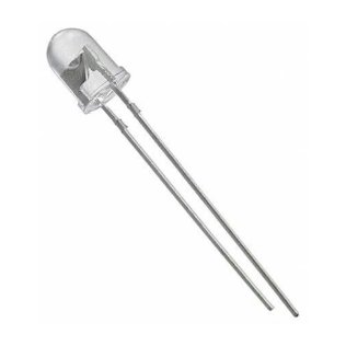MIC MUB50W3-30-15 Diode LED 5mm White High Brightness 3000mcd