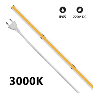 LED strip 230V COB IP65 3000K 14W / m length 5 meters