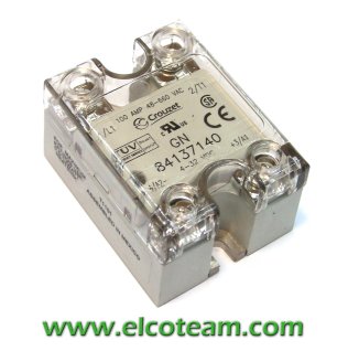 CROUZET 84137140 Static Relay 100A 660 VAC