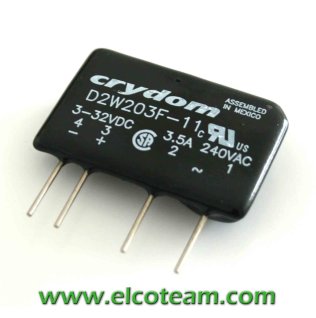 Sensata Crydom D2W203F-11 Relay &#39;Static 3.5A 240 VAC