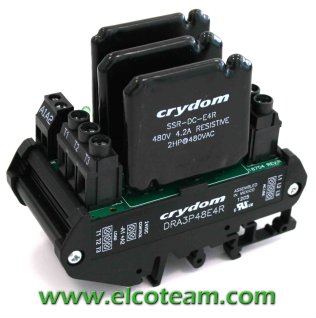 Sensata Crydom DRA3P48E4R Relay &#39;Static three-phase 4.2A 510 VAC