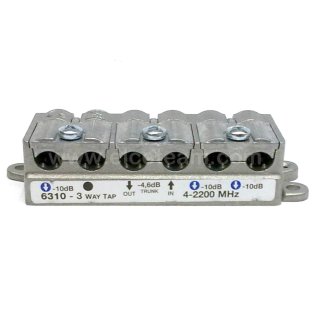 3-way tap -15db Telewire 6315