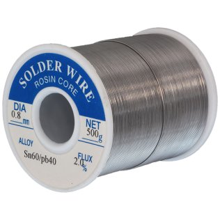 Tin lead wire SnPb 60/40 0.8mm 500g