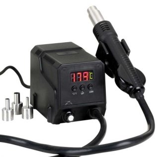 Hot Air Rework Soldering Station 300W ZD-8908 with 3 interchangeable nozzles