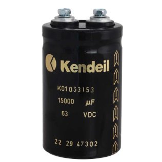 Kendeil electrolytic capacitor 15000uF 63V 51x79 K01 series K010631530HM0G079