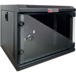 4-unit 10 "rack cabinet with wall mounting kit