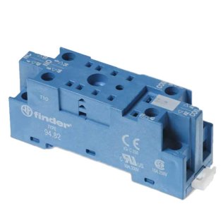 Finder 94.82.SMA DIN rail socket for 55.32 relay