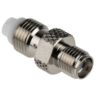 FME female coaxial adapter - SMA female 50 Ohm