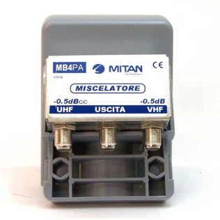 Miscelatore da palo 2 ingressi Mitan MB4PA