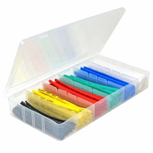 Assortment of multicolor Heat Shrink Tubing 100pcs