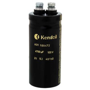Kendeil Electrolytic Capacitor 4700µF 100VDC K0110047200M0E079