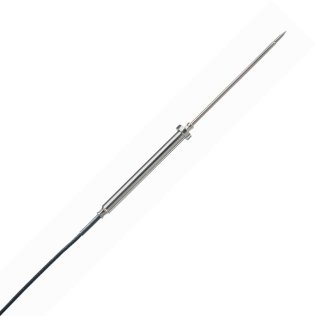 Sonda di temperatura per alimenti in acciaio inox con termocoppia tipo T con cavo FEP, Testo 0603 3392