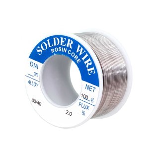Lead solder wire SnPb 60/40 0.8mm 100g