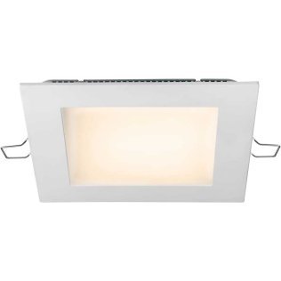 Plafoniera LED quadrata da incasso 14W 4000K 172x172mm 230VAC