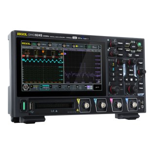 RIGOL DHO924S 250MHz 4-channel 1.25GSa/s 12-bit Oscilloscope and arbitrary waveform generator (AWG)