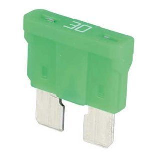 Fusibile per auto a lama 30A 32V 19mm ATO verde 0287030.PXCN