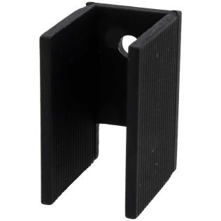 Dissipatore tipo ML26AA per TO-220 Anodizzato Nero RTH 18°C/W