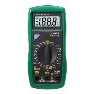 KPS MT425 Multimetro digitale 750V 20A 2000 punti e temperatura