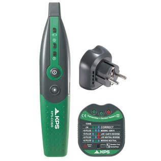 KPS CC820 Tester verificatore per prese e localizzatore interruttori