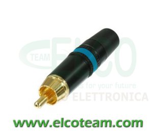 Neutrik NYS373 Blue RCA Plug