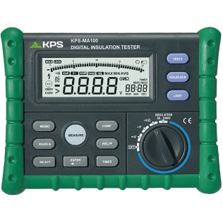 KPS MA100 Misuratore tester resistenza di isolamento 50/100/250/500/1000 Volt