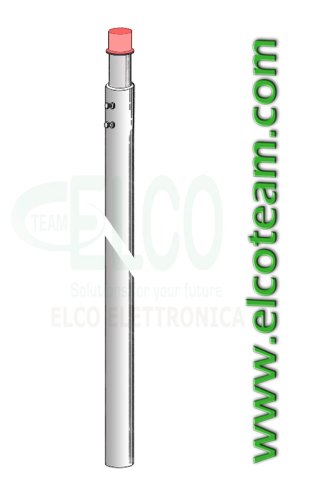 Telescopic 4mt pole 2x2mt Ø 25 ÷ 30mm