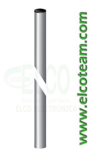 Reinforced single pole 1 mt Ø 45mm thickness 1,4mm