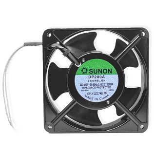 Sunon DP200A2123XBL.GN Ventilatore 120x120x38mm 230VAC a Cuscinetto | 165m³/h | Con fili