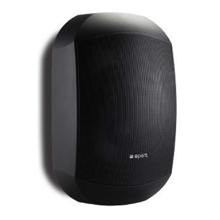 Apart / Biamp MASK4C-BL - Diffusore Acustico da Parete 70W 8Ω, Nero | Speaker per Installazioni Audio