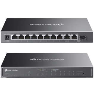 Omada ES210GMP Easy Managed 10 Porte Gigabit con 8 porte PoE+