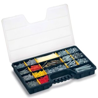 Valigetta Porta Minuteria Terry Plast PRO ORGANIZER 24 | 22 Scomparti | 15 Divisori Mobili