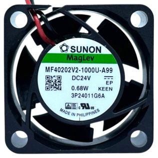 Sunon MF40202V2-A99-A | Ventilatore 40x40x20 24VDC | Vapo MagLev 13,07m³/h | Con fili