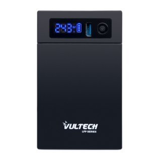 Vultech UPS1000VA-LFP | UPS Line Interactive 1000VA/500W LifePO4 | Gruppo di Continuità con uscite Bipasso e Schuko