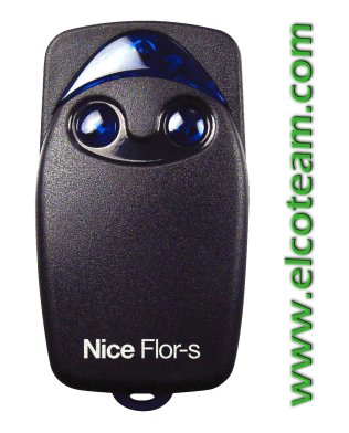 Original NICE Flor-s 2 channel radio remote control cod. FLO2R-S