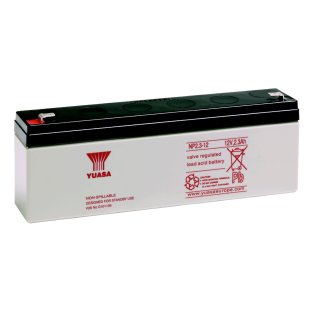 YUASA NP2.3-12 Lead-acid sealed battery 12V 2.3Ah