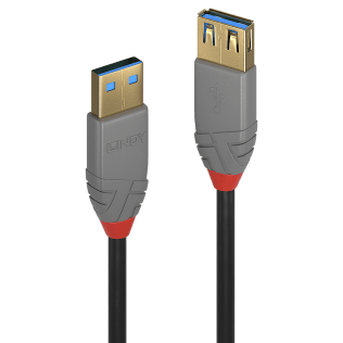 Lindy 36762 Cavo Prolunga USB 3.0 Tipo A M/F 2 metri